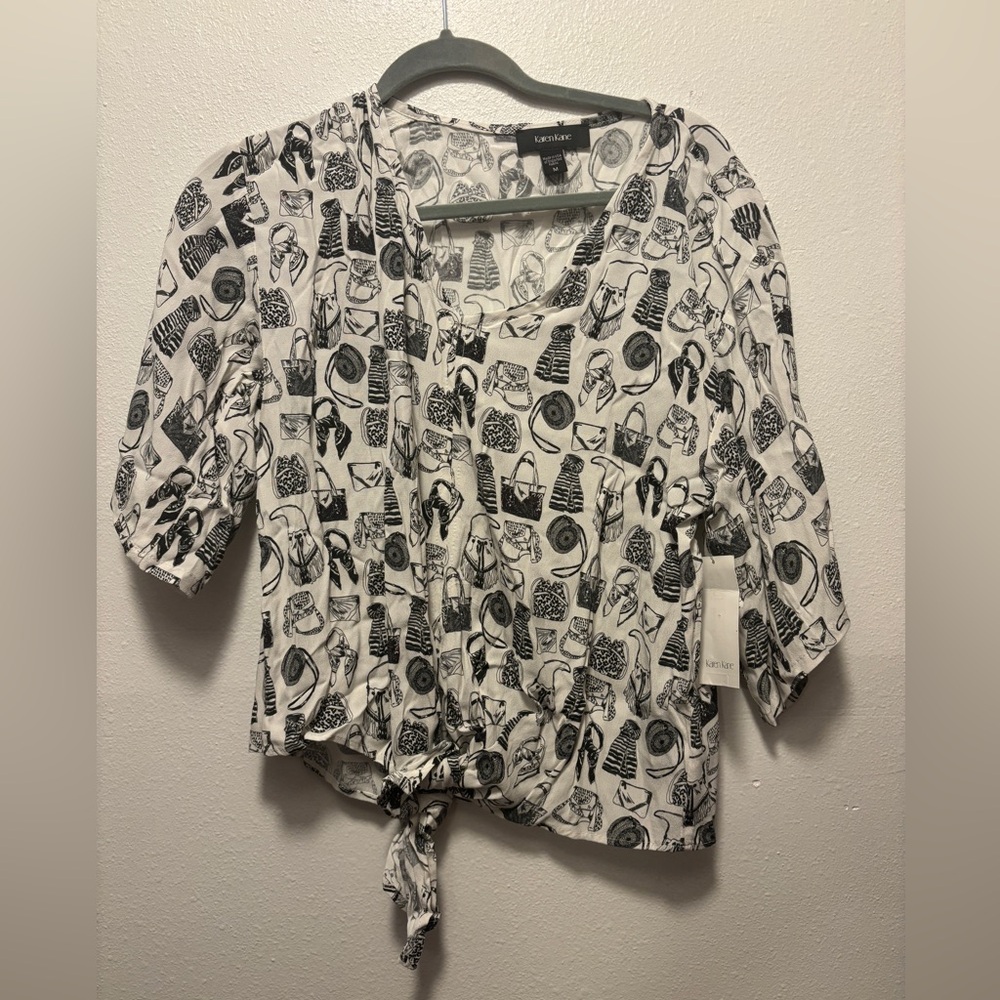 NWT Karen Kane top Sz medium